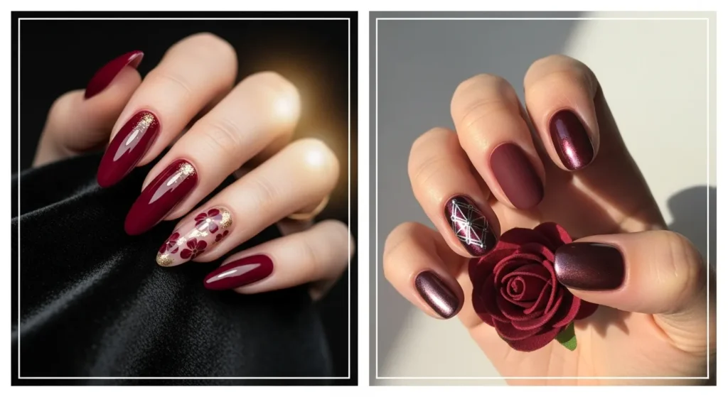 16 Burgundy Nails Ideas