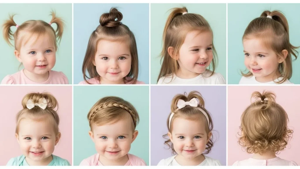 7 Easy Baby Girl Hairstyles for Busy Mornings