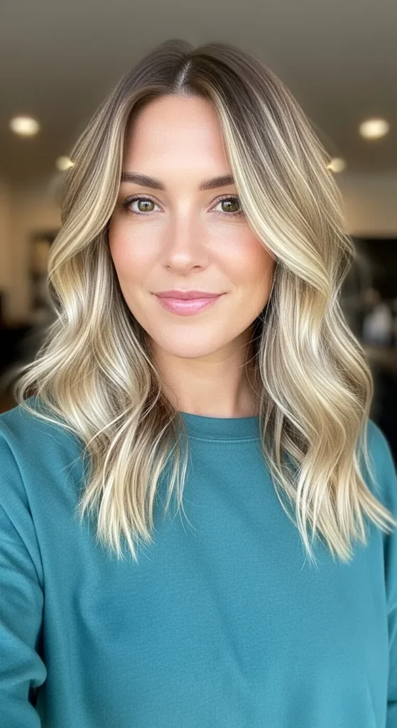 Ash Blonde Balayage