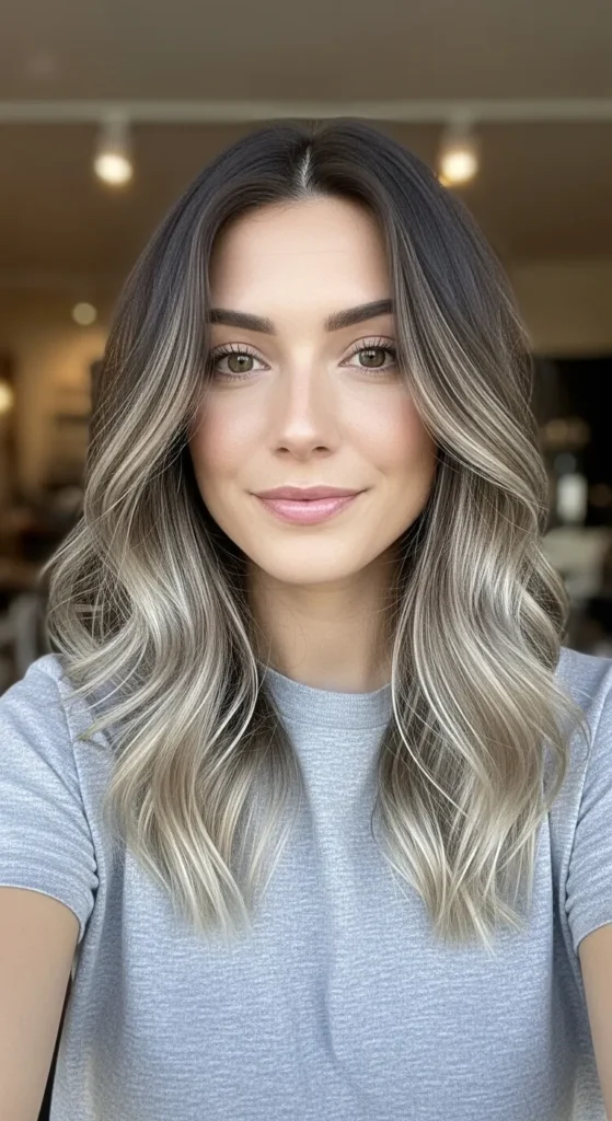 Ash Brown Balayage