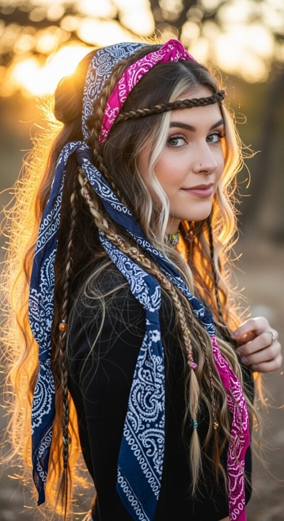 Bandana Magic hairstyle