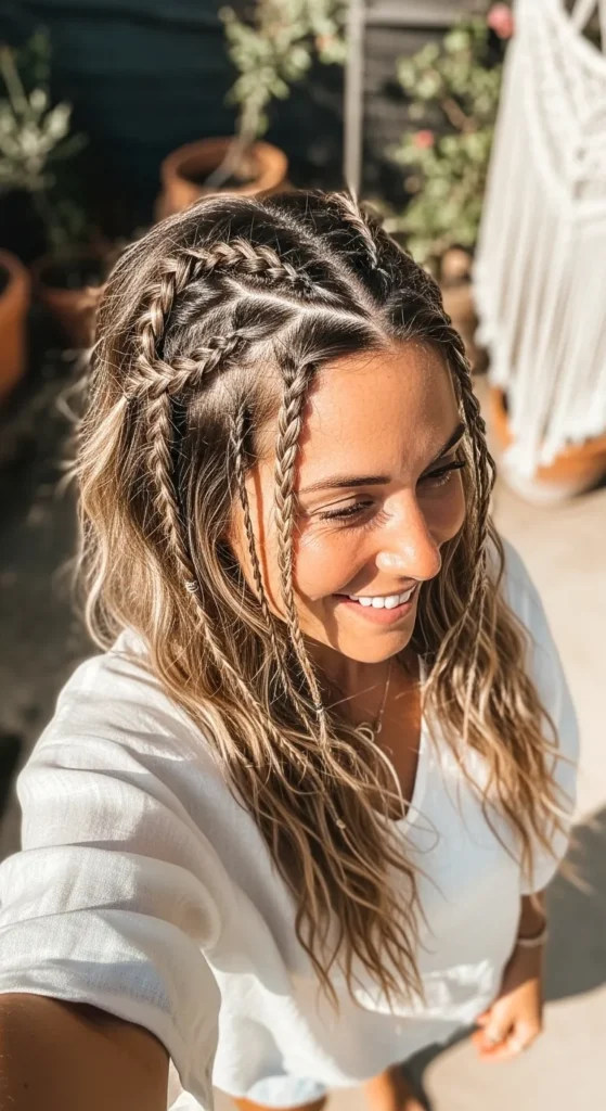Boho Braided Waves