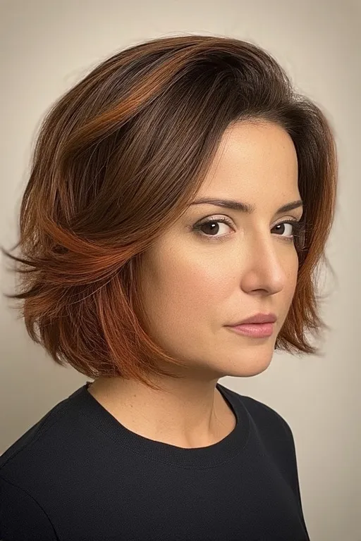 Chestnut Brown with Warm Red Hints