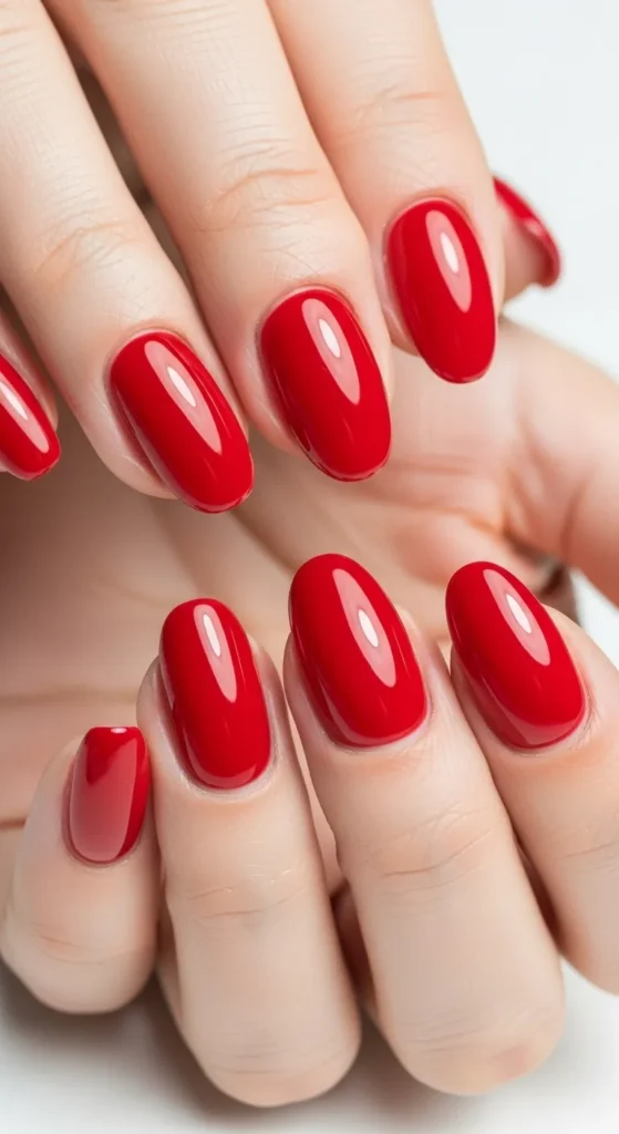 Classic Red with a Glossy Finish