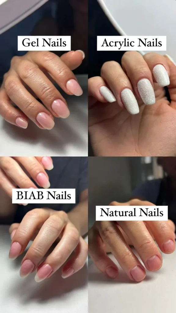 Gel, Acrylic, BIAB, or Natural