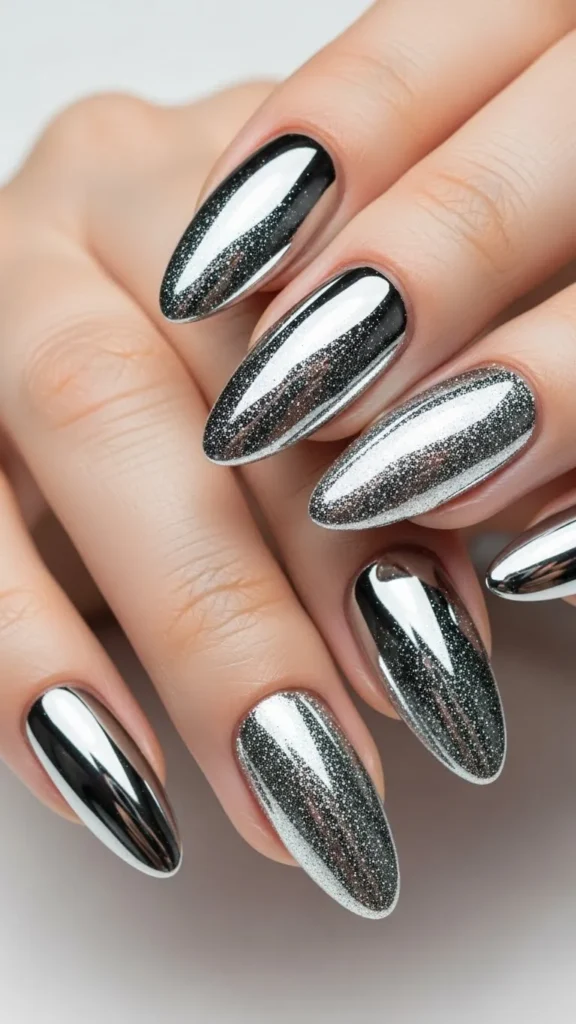 High-Roller Chrome With Diamond Dust