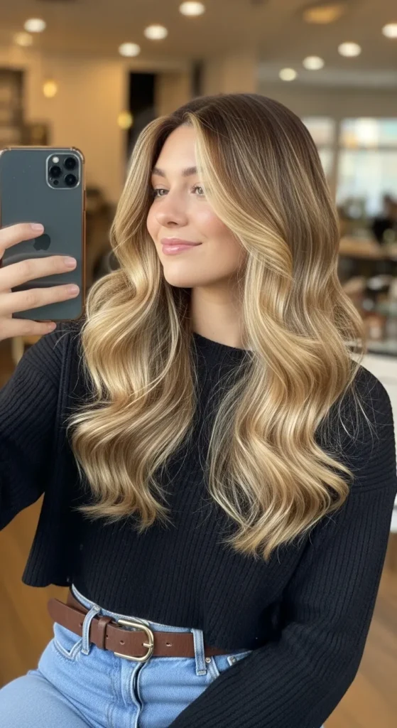 Long Calico Waves for Soft Drama