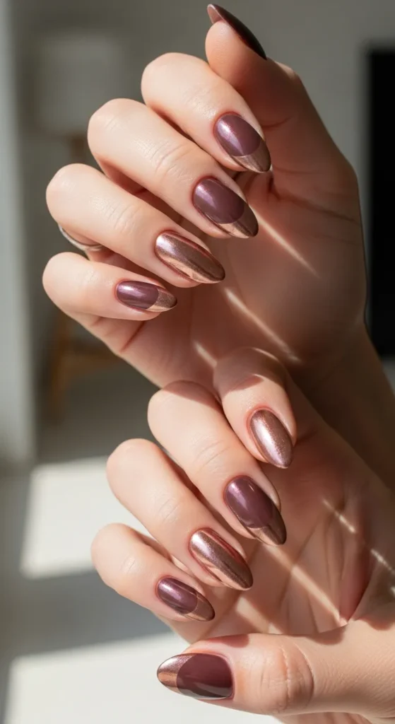 Modern Half-Moon Mani