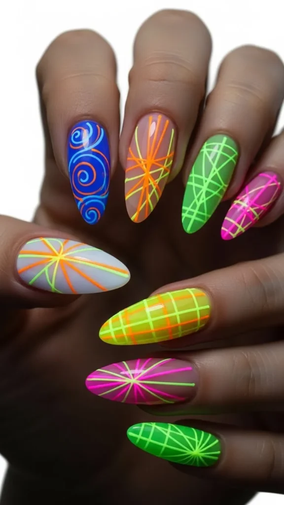 Neon Lights French Micro Lines, Major Drama