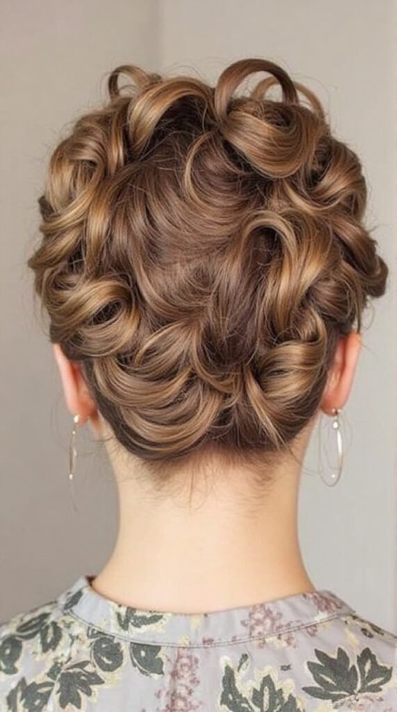 Pin Curl Strategy hairstyle