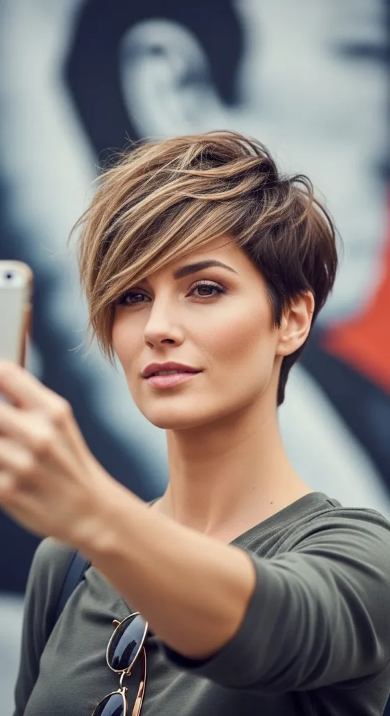 Short Pixie with Attitude