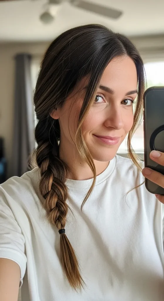 Simple Side Braid