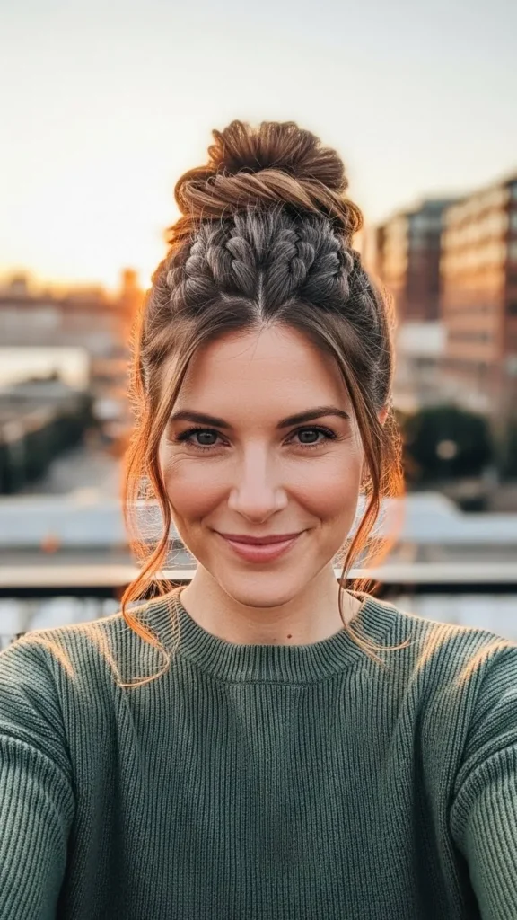 The Fishtail Bun For Texture Lovers