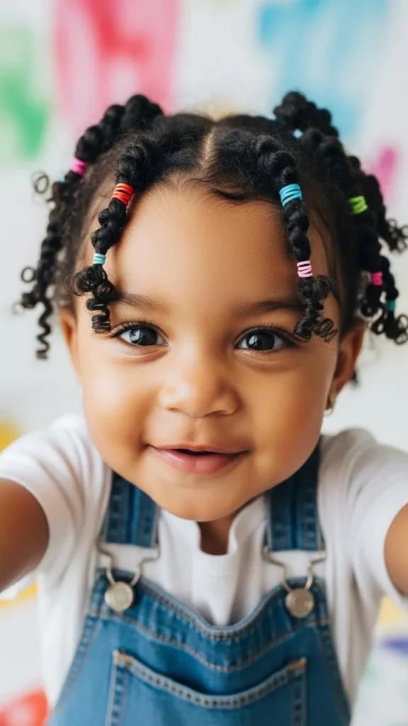 The No-Slip Peekaboo Clips With Mini Twists