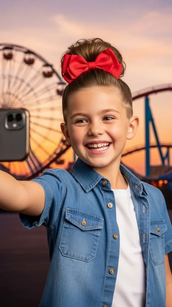 The Speedy Topknot With a Bow