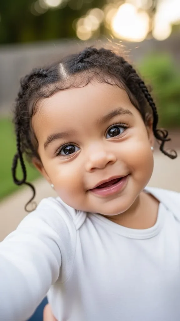 The Teeny Twin Braids