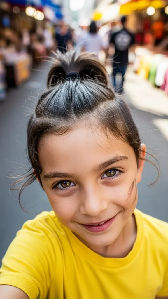 The Zigzag Part Ponytail