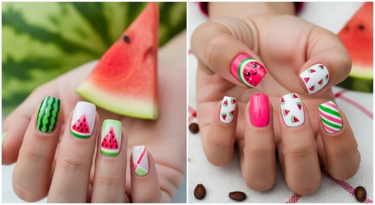 10 Watermelon Nail Ideas To Try Now