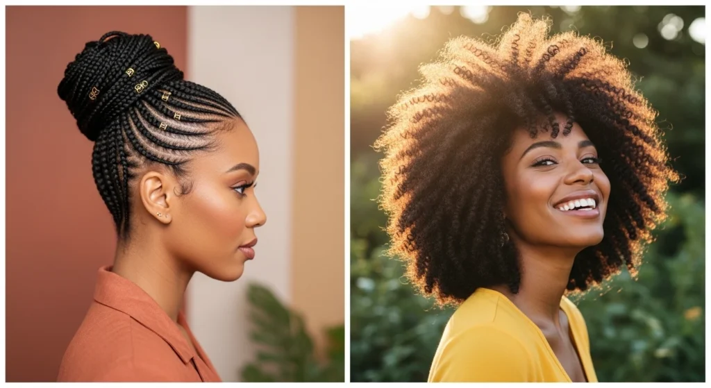 20 Hair Styles Natural Hair Black