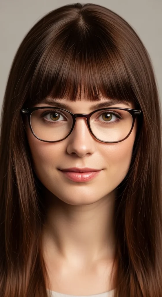 Bangs with Glasses
