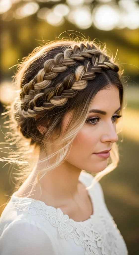 Braided Crown (Halo Braids)