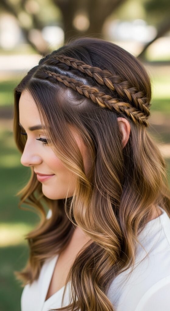 Braided Headband haircut