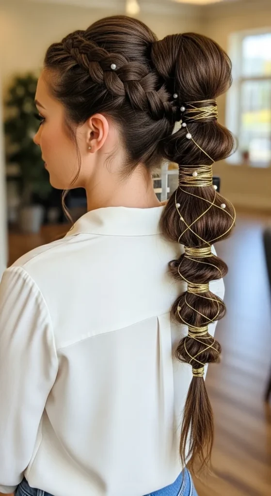 Braided Ponytail Upgrade