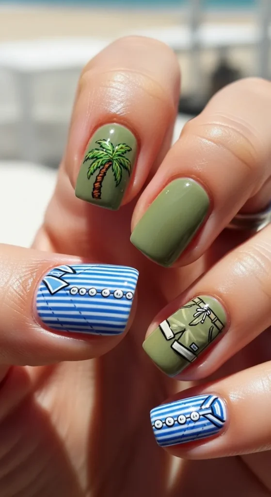 Button-Down Shirt + Bermuda Shorts