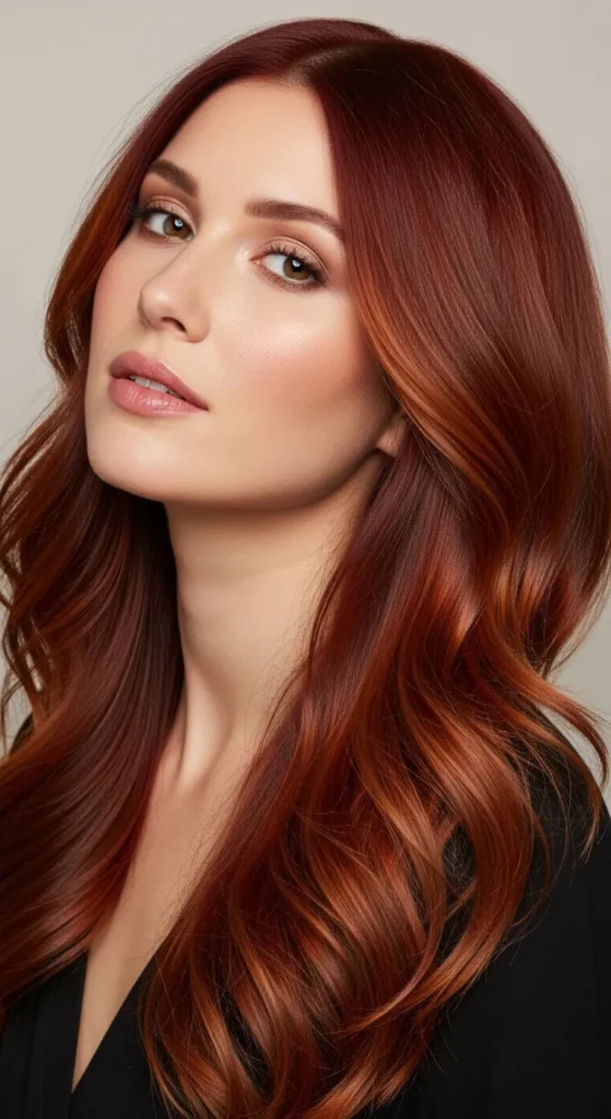 Cherry Cola With Subtle Auburn Blend