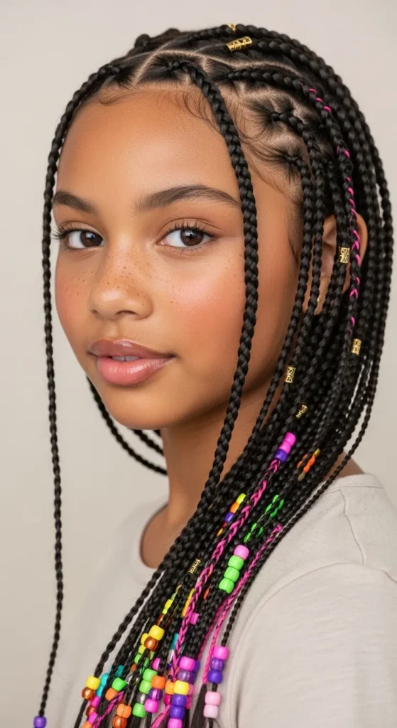 Color-Block Bead Braid