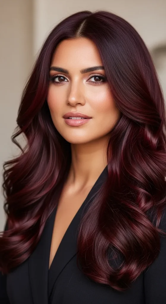 Dark Cherry Cola With High Shine