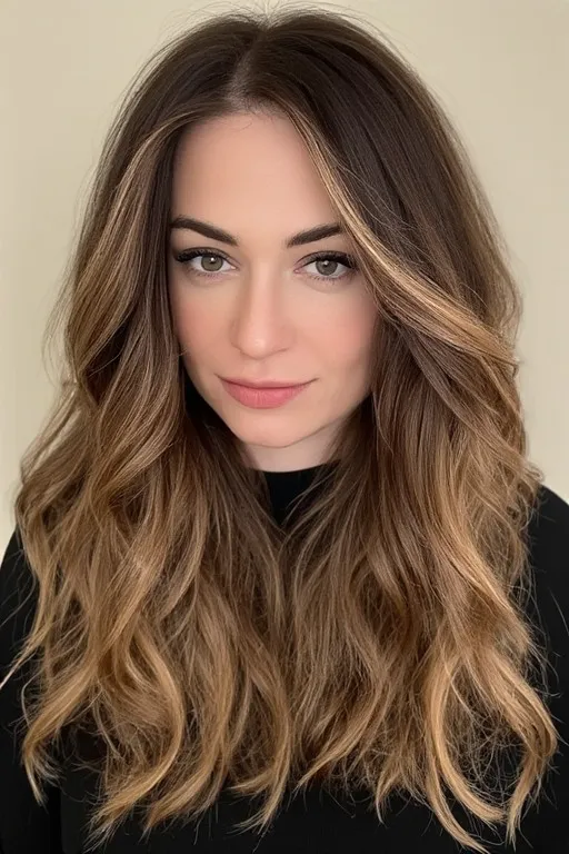 Deep Brown with Ash Caramel Hues