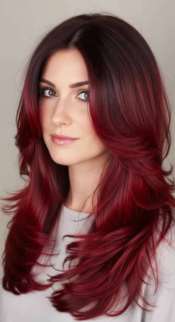 Deep Cherry Cola on Long Layers