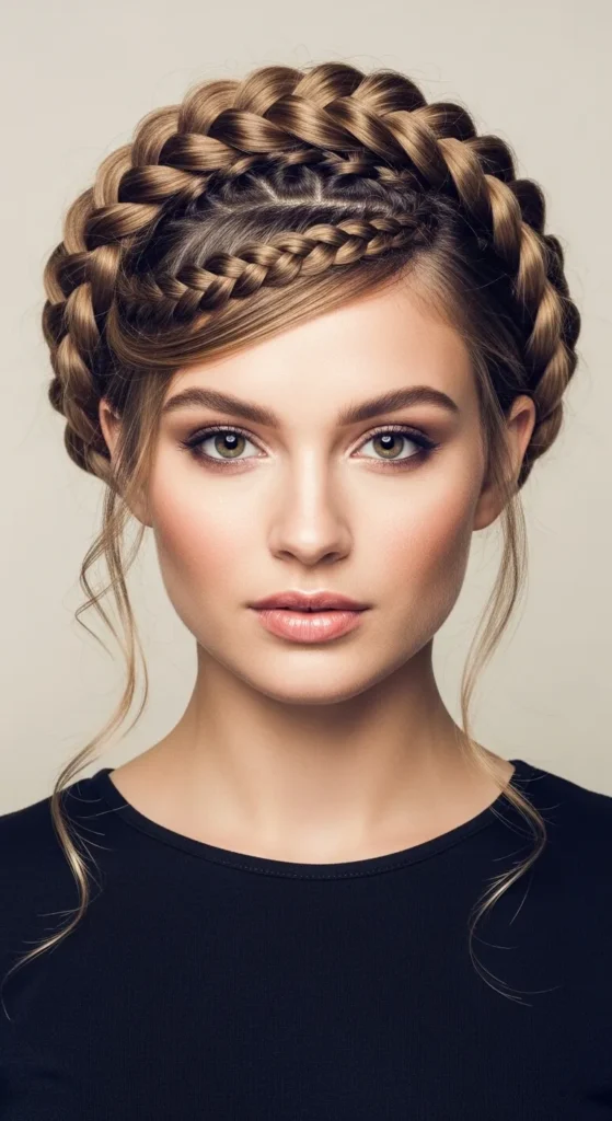 Dutch Braid Crown
