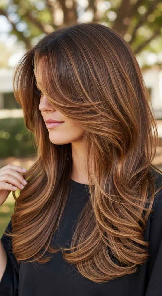 Extra-Long Butterfly Haircut with Flowing Layers