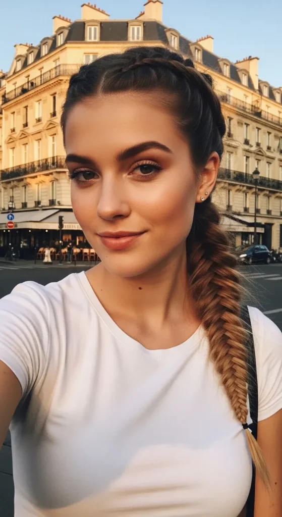 Fishtail Braid Side Pony