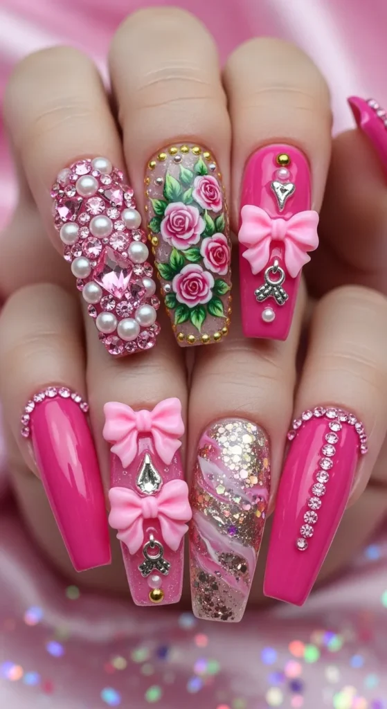 Full Glam Pink Maximalist Set