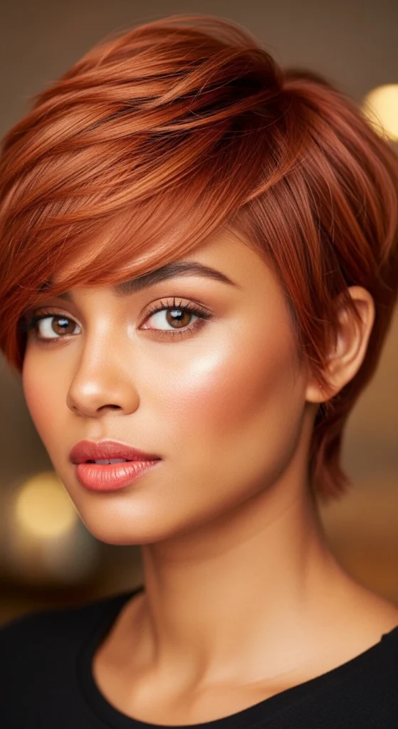 Ginger Pixie for Deeper Skin Tones