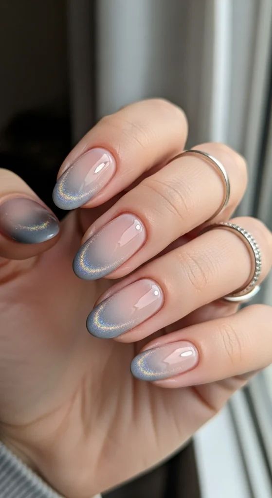 Greige Aura Nails (Gray + Beige = Magic)