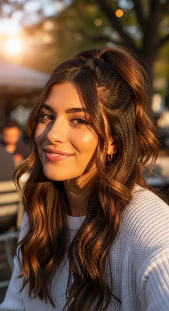 Half-Up Half-Down Waves