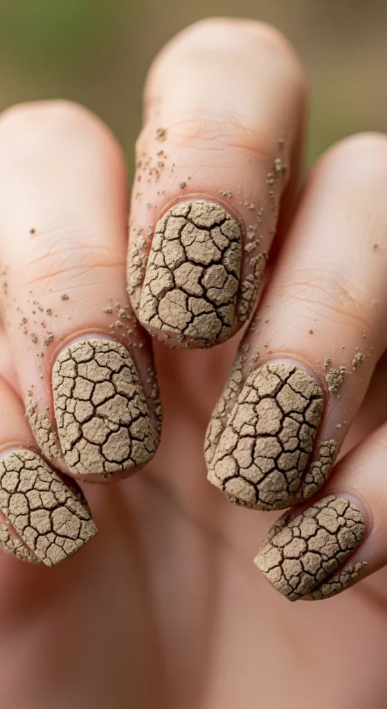Head-to-Toe Linen in “Dirt” or “Clay” nails