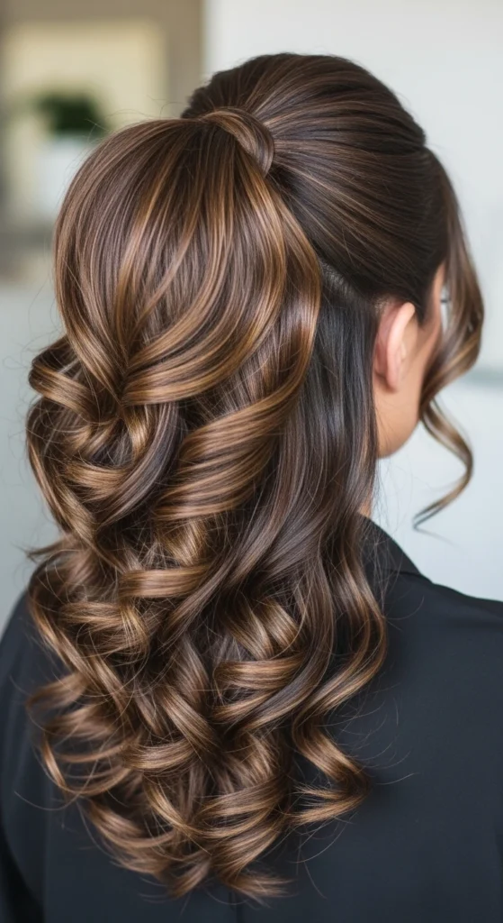 High Voluminous Ponytail