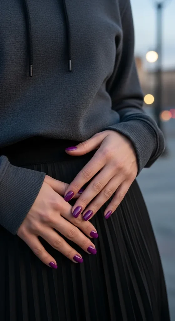 Hoodie + Pleated Skirt