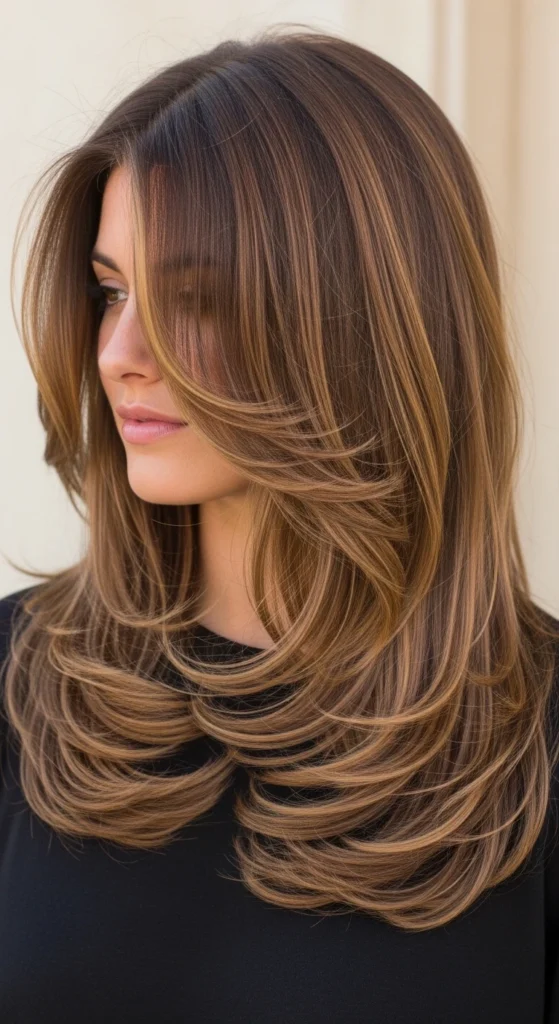 Long Butterfly Cut with Subtle Layers