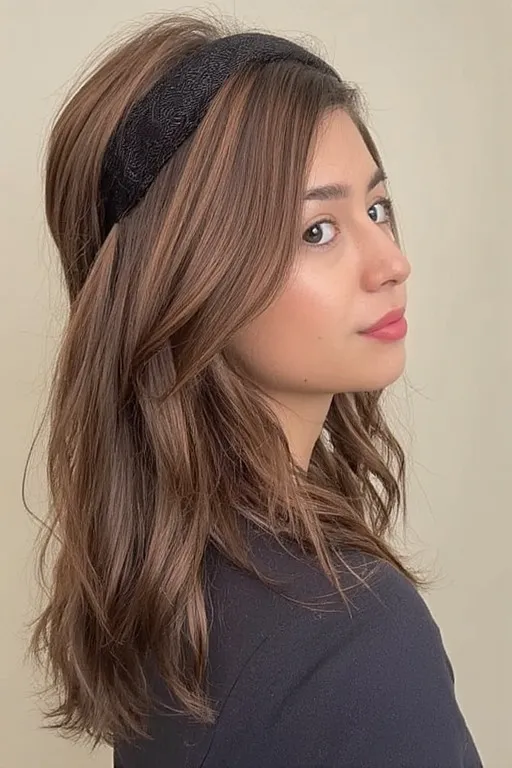 Loose Waves with Headband