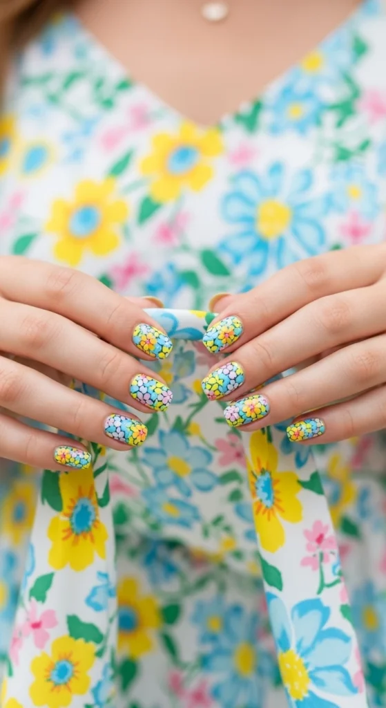 Matching Your Nail to Your Sundress