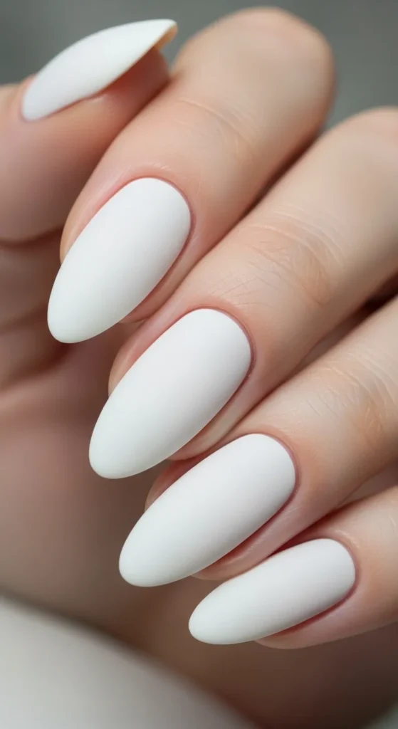 Matte White for That Soft Vibes