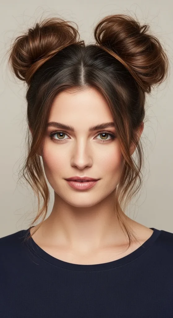 Messy Space Buns