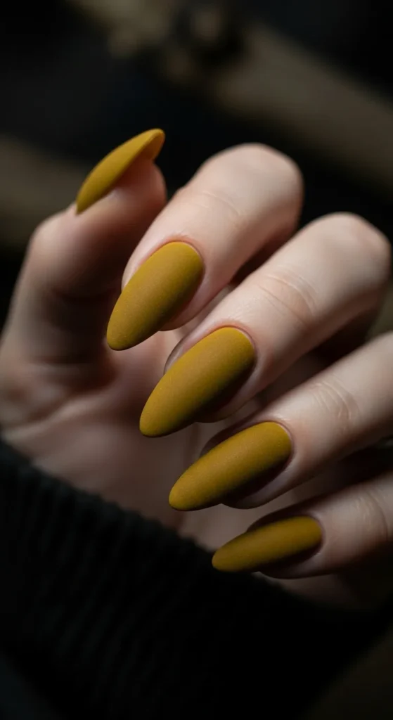 Moody Mustard Matte
