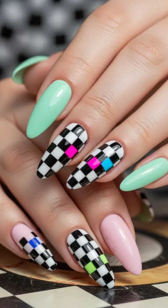 Retro Checkerboard